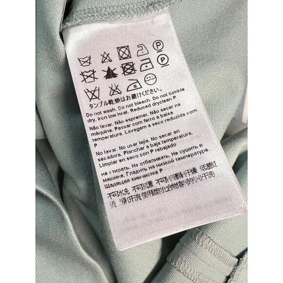 Escada V-Neck Knee-Length Dress -  Smocked Blue Size 38 US 6 - Picture 5 of 11